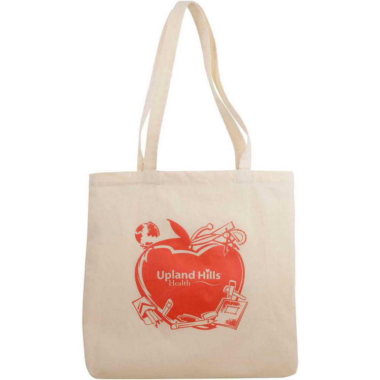 カスタマイズ ナチュラル キャンバス トートバッグ